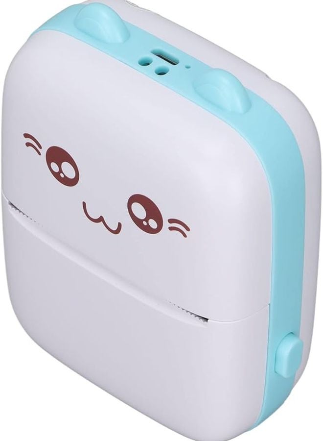 طابعة Fydun المحمولة لقائمة التسوق وطباعة الملصقات باللون الأزرق - Image 2