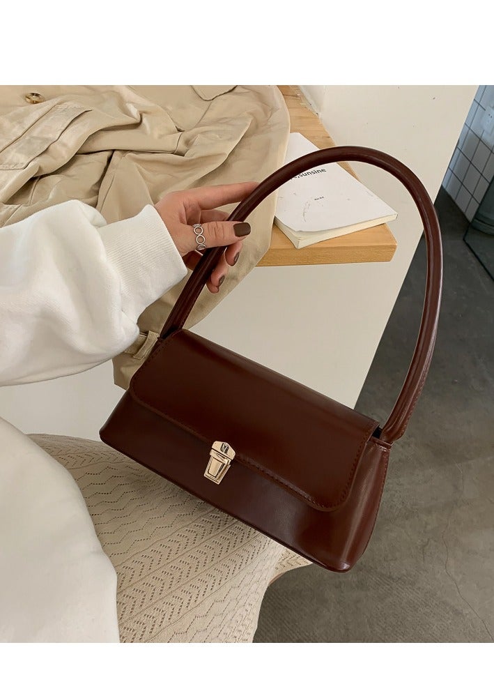 New Fashion Vintage Underarm Bag - Versatile and Elegant Tote Shoulder Bag  - Image 2