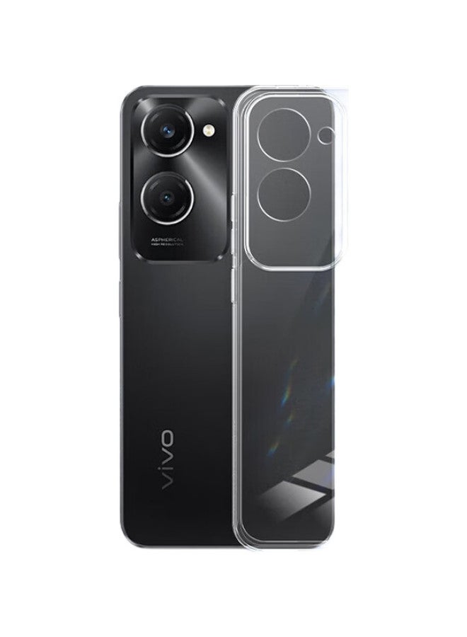Kmaxai Ultra-thin Full Cover Tpu Transparent Phone Case For Vivo Y36c, Anti-scratch And Anti-drop, With Lens Protection - Image 3