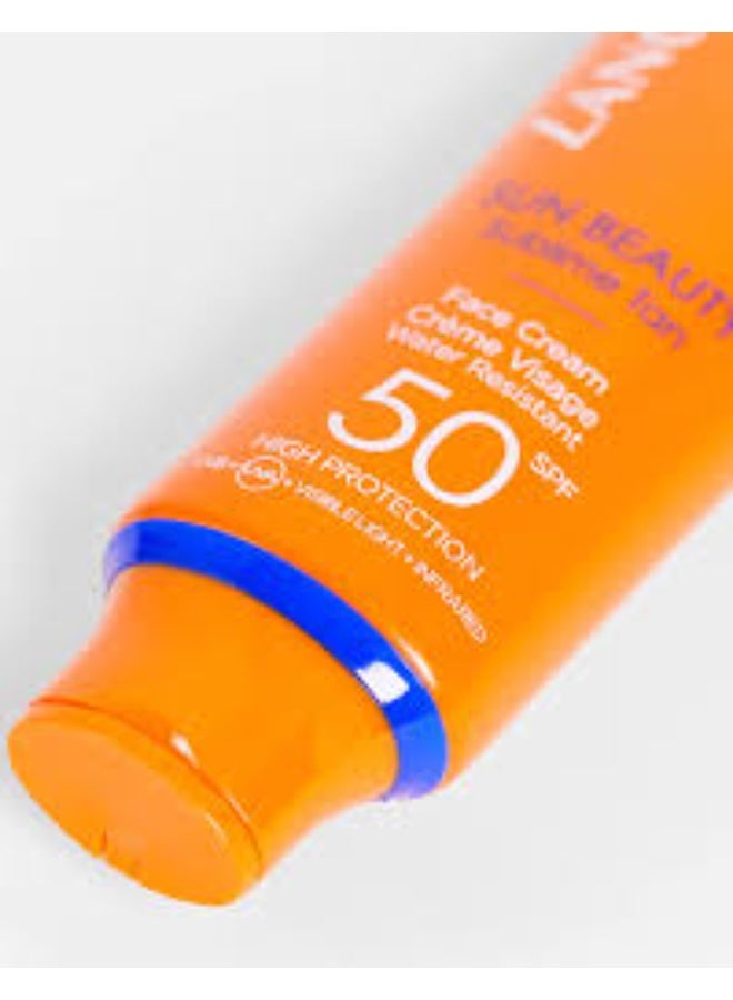 لانكستر كريم لانكستر صن بيوتي للوجه بعامل حماية من الشمس 50، 50 مل - Image 4