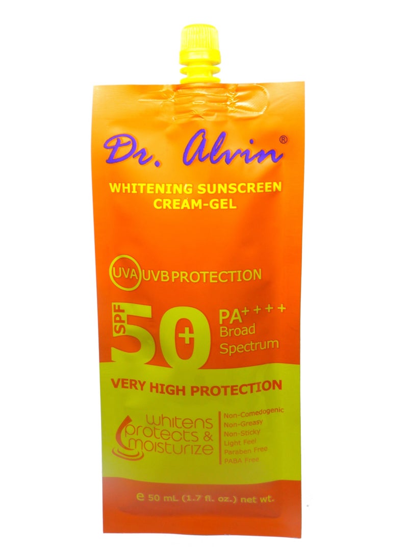 Dr. Alvin - Dr. Alvin Whitening Sunscreen Cream 50ml - Image 1