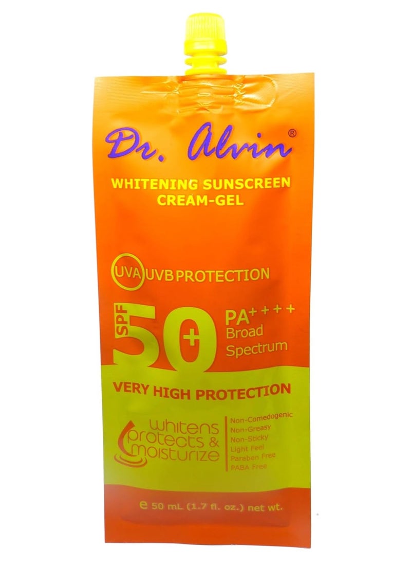 Dr. Alvin - Dr. Alvin Whitening Sunscreen Cream 50ml - Image 1