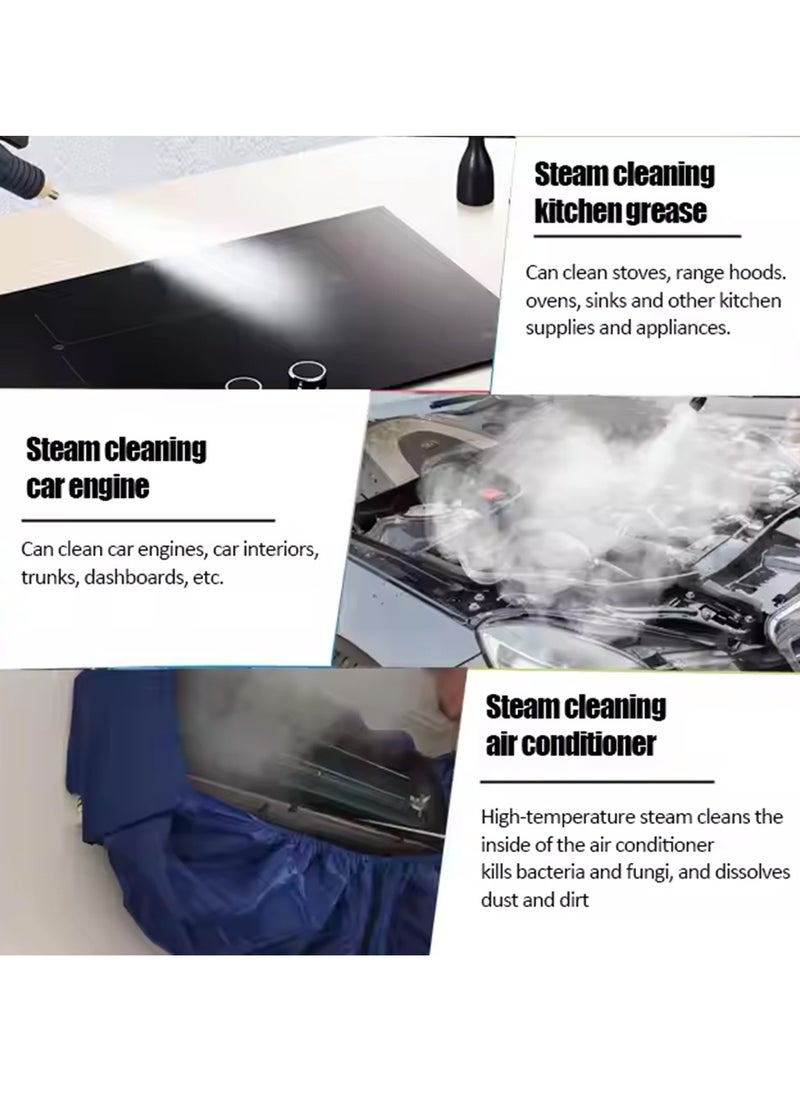 ET-LIFE High Pressure Steam Cleaner, 3000W High Temperature High Pressure Steam Cleaner, Quick Heating In 10S for Car, Floor, Furniture, Range Hood, Bathroom  - Image 4