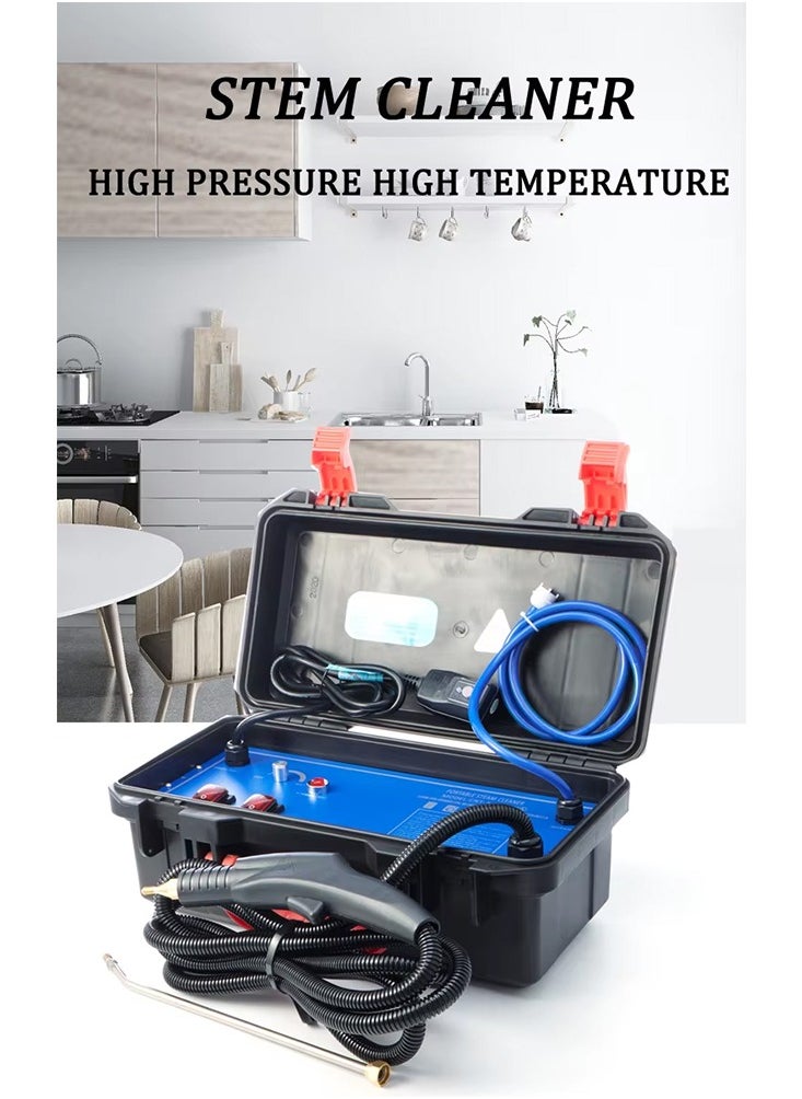 ET-LIFE High Pressure Steam Cleaner, 3000W High Temperature High Pressure Steam Cleaner, Quick Heating In 10S for Car, Floor, Furniture, Range Hood, Bathroom  - Image 2