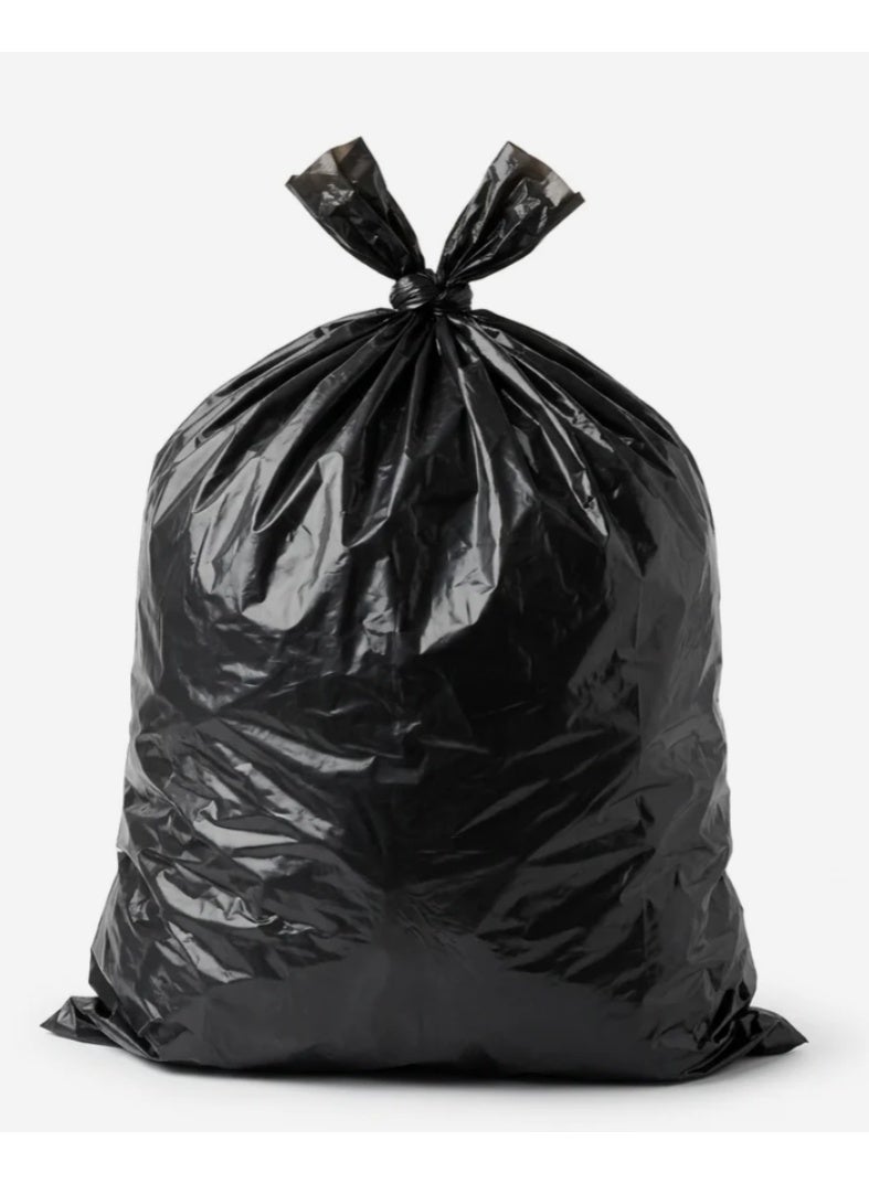 AKDC Garbage Bags Roll, 20 Bags, 60 Gallon, 90 × 110 cm (X Large) - Black - Image 3