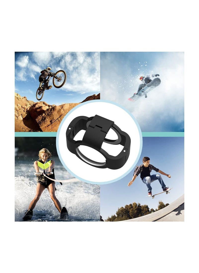 KASTWAVE - Lens Guards for Insta360 X3, Transparent Protective Case for Insta 360 ONE X3 Panoramic Action Camera Accessory - Image 1