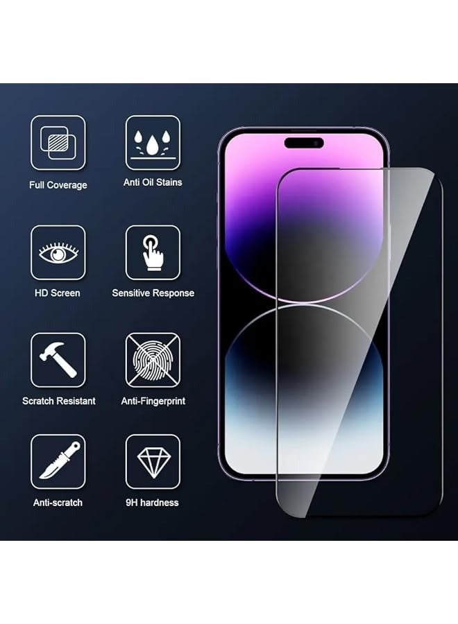 PROMASS iPhone 15 Screen Protector - Premium Full Glue Edge-to-Edge Tempered Glass (2023) - Image 5