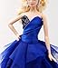 Cora Gu Handmade Cora Gu Sapphire Blue Ball Gown Princess Dress Fit for 12 Doll and Something Blue for Bride Wedding and Dolls not Included - Image 3