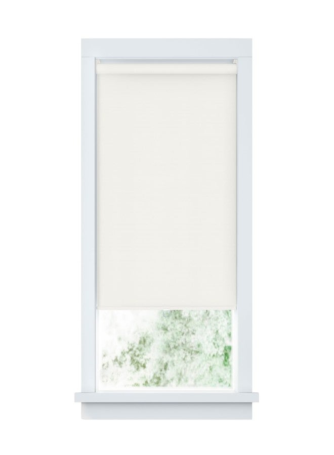 LEVOLOR Basics Cordless Fabric Roller Shade, Easy to Install Blackout Shades for Windows, Neutral White, Fits up to 34” Width and 72” Length, Home Solution for Any Space or Room Decor - Image 1