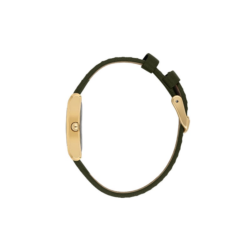 DANIEL KLEIN Premium Green Leather Watch for Women DK.1.14124-3 - Image 2