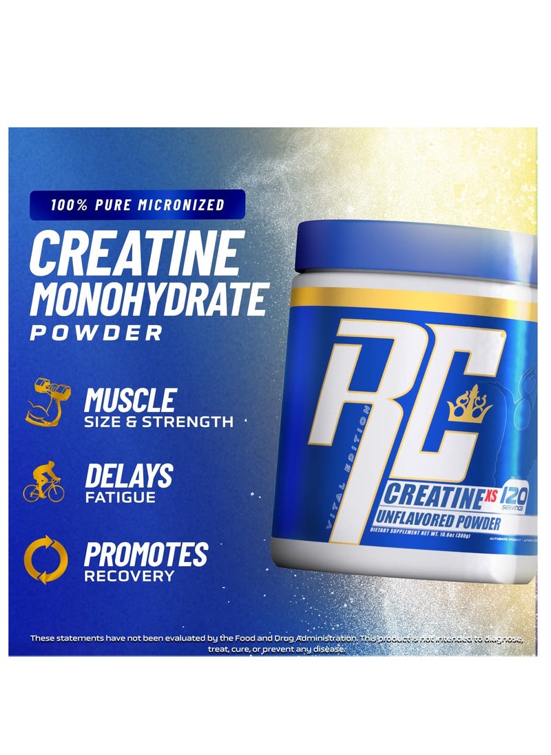 RONNIE COLEMAN Ronnie Coleman Signature Series Creatine-XS, Creatine Monohydrate Unflavored Powder  - Image 3