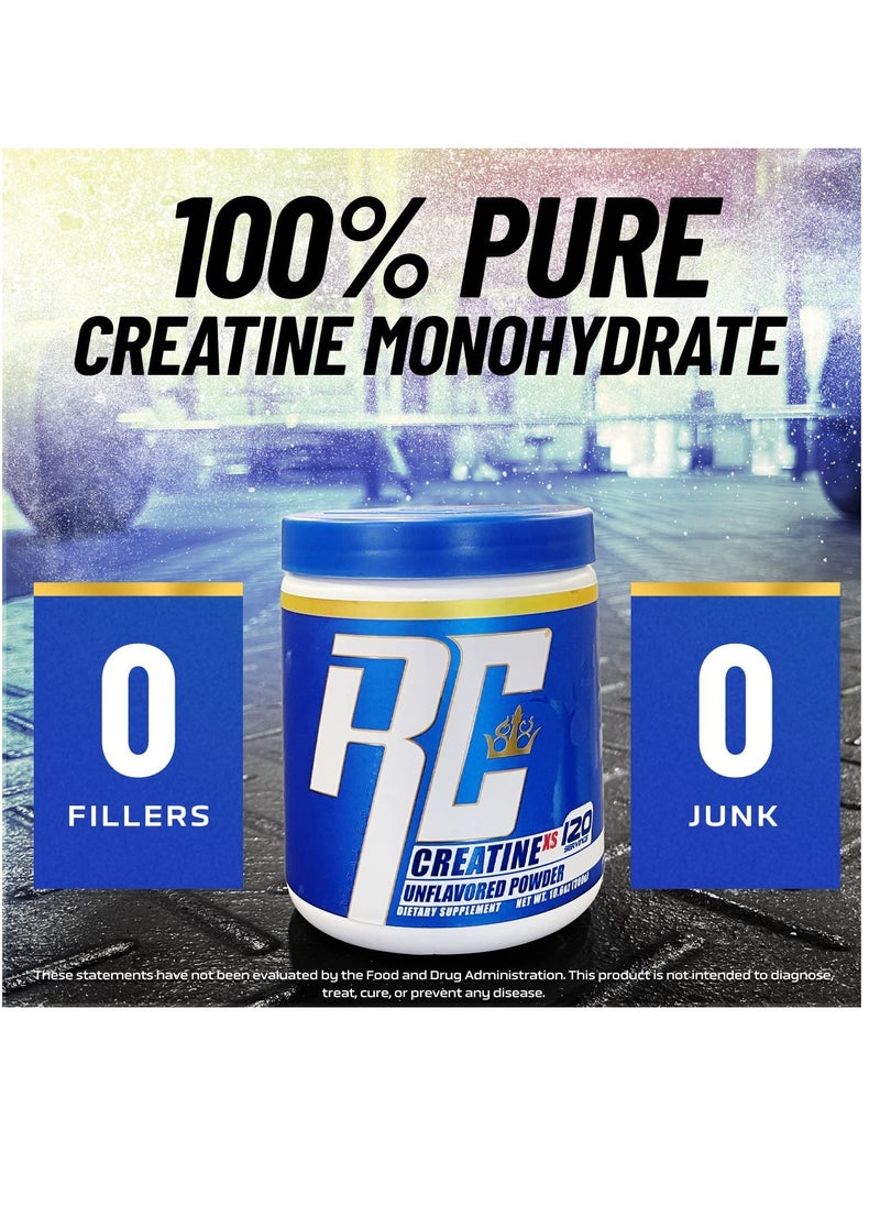 RONNIE COLEMAN Ronnie Coleman Signature Series Creatine-XS, Creatine Monohydrate Unflavored Powder  - Image 4