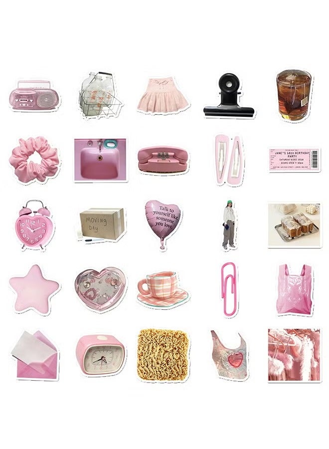 Free Air 100 Minimalist Korean Stickers, Laptop Ledger, Water Cup, Ipad Phone Case Decoration, Waterproof Sticker  - Image 3