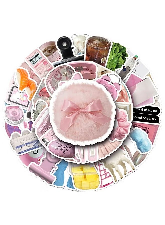 Free Air 100 Minimalist Korean Stickers, Laptop Ledger, Water Cup, Ipad Phone Case Decoration, Waterproof Sticker  - Image 5