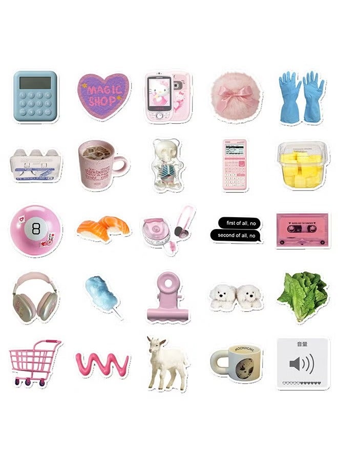 Free Air 100 Minimalist Korean Stickers, Laptop Ledger, Water Cup, Ipad Phone Case Decoration, Waterproof Sticker  - Image 4