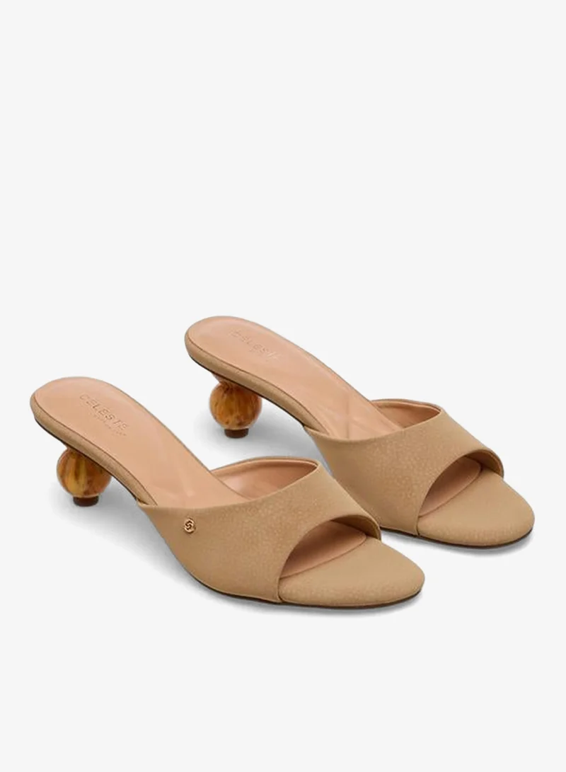 Celeste Women Stylised Spherical Heel Sandals