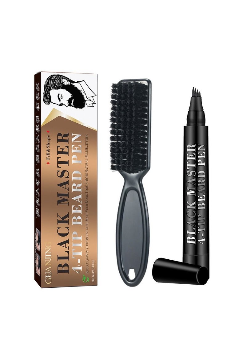 GUANJING Men Beard Pen Beard Care Beard Filler Pen  - Image 1