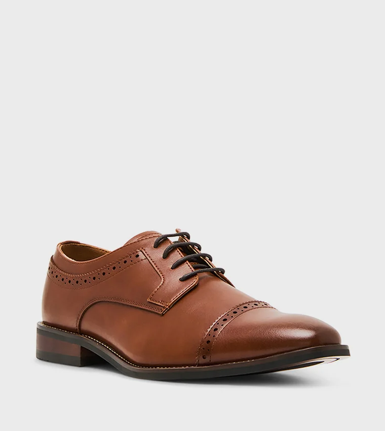 ستيف مادن Mplattio Men's Brown Formal Shoes