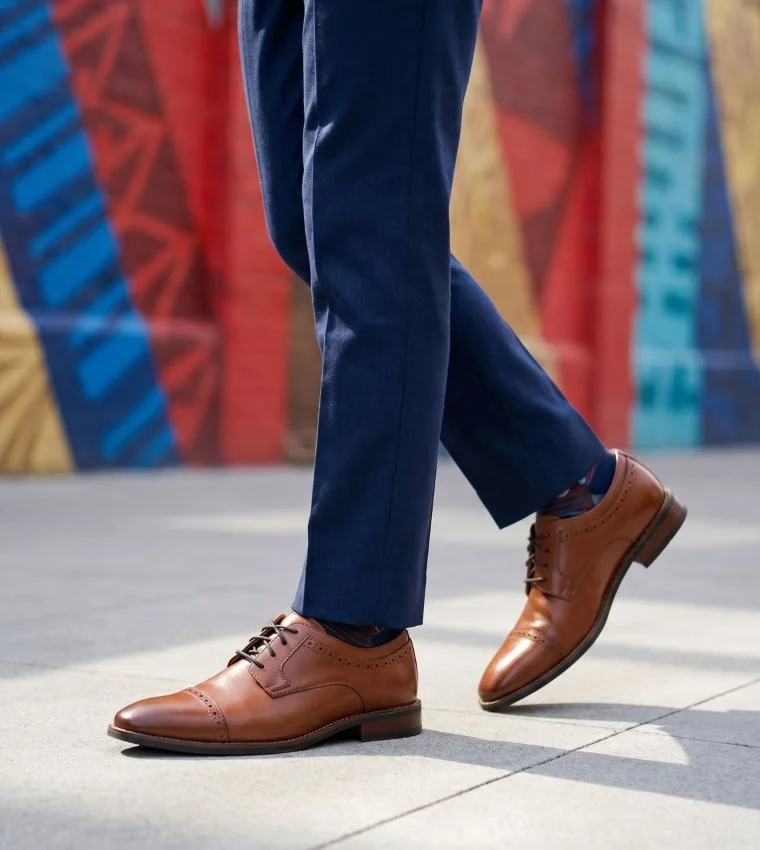 ستيف مادن Mplattio Men's Brown Formal Shoes