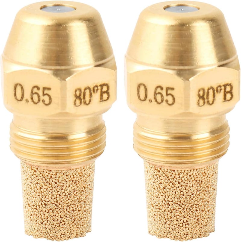 ordinarYone Oil Metal Oil Combustion Nozzle Burning 80 Degree 0.65/0.75/0.85 Waste Nozzle Boiler Heater Combustion - Image 1