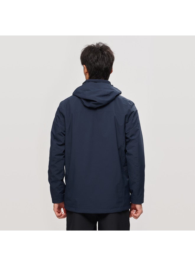 NorthLand Men's 3-in-1 Detachable Fleece Jacket Waterproof Windproof Hiking Coat Autumn Outdoor Jacket - Image 5