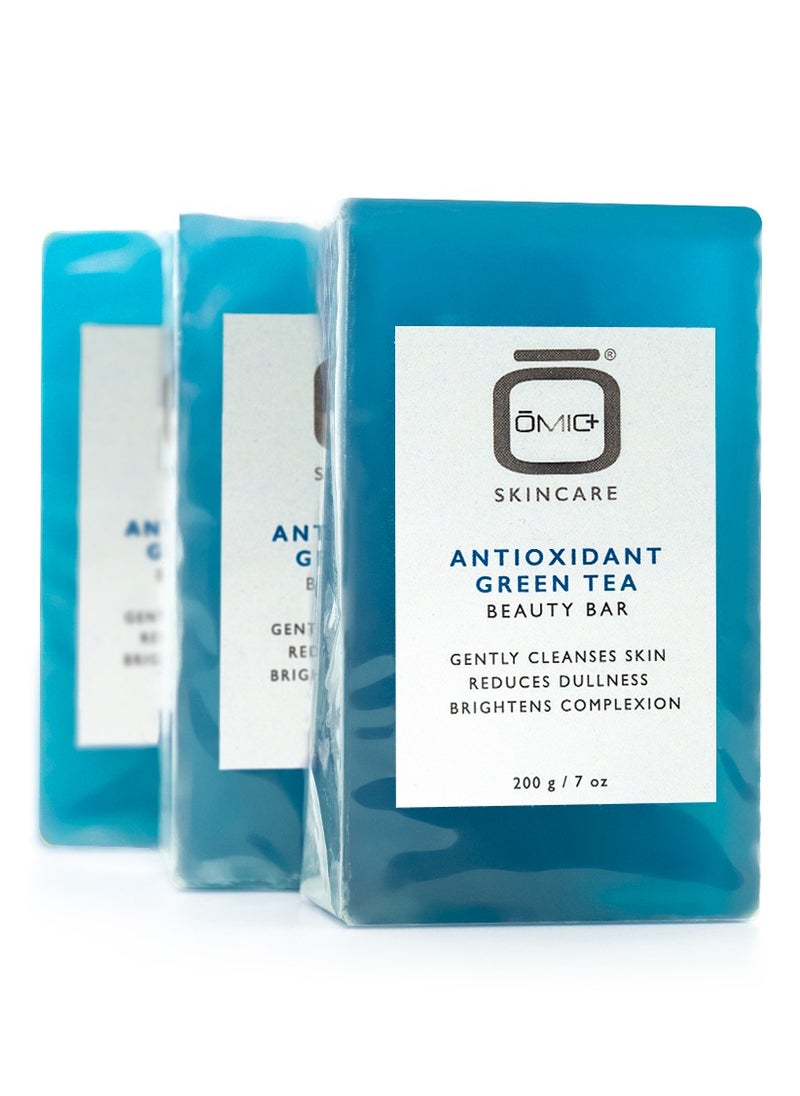 OMIC+ Omic+ Green Tea Beauty Bar 200g  - Image 3