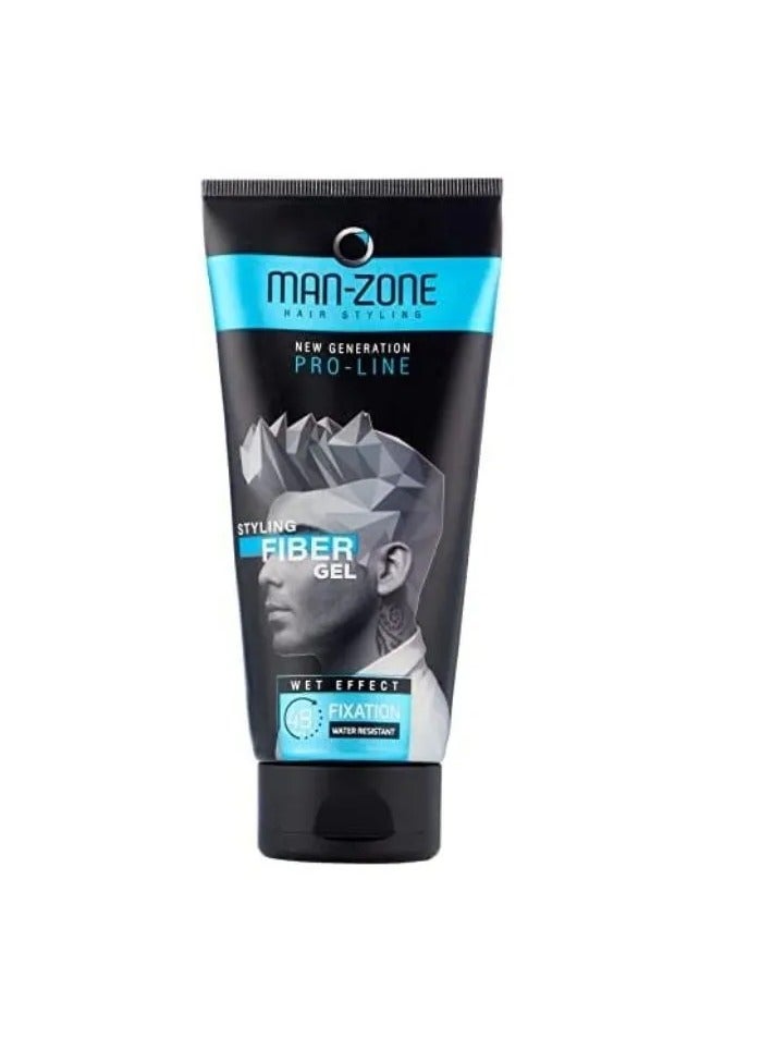 جل بديل للشعر مان زون 125 مل (تأثير مبلل)