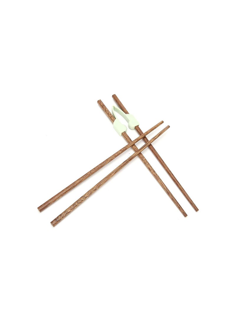 GGOOT Healthy Elderly Eating Aids, Learning Chopsticks, Reliable in Use Cleaned Safe for Old People Disability - Image 2