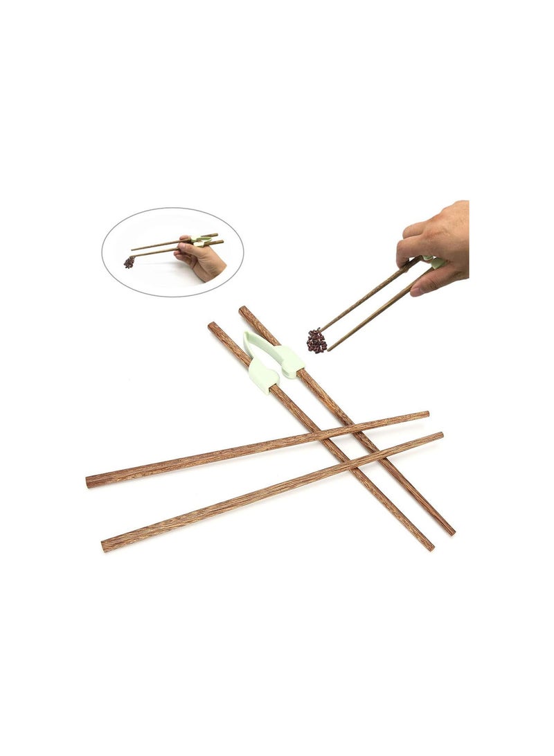 GGOOT Healthy Elderly Eating Aids, Learning Chopsticks, Reliable in Use Cleaned Safe for Old People Disability - Image 5