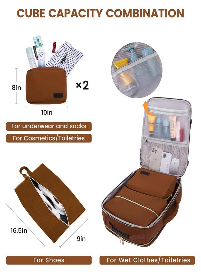 LOVEVOOK 40L Large Travel Backpack for Women, 17 Inch Carry on Backpack for Traveling on Airplane - Image 5