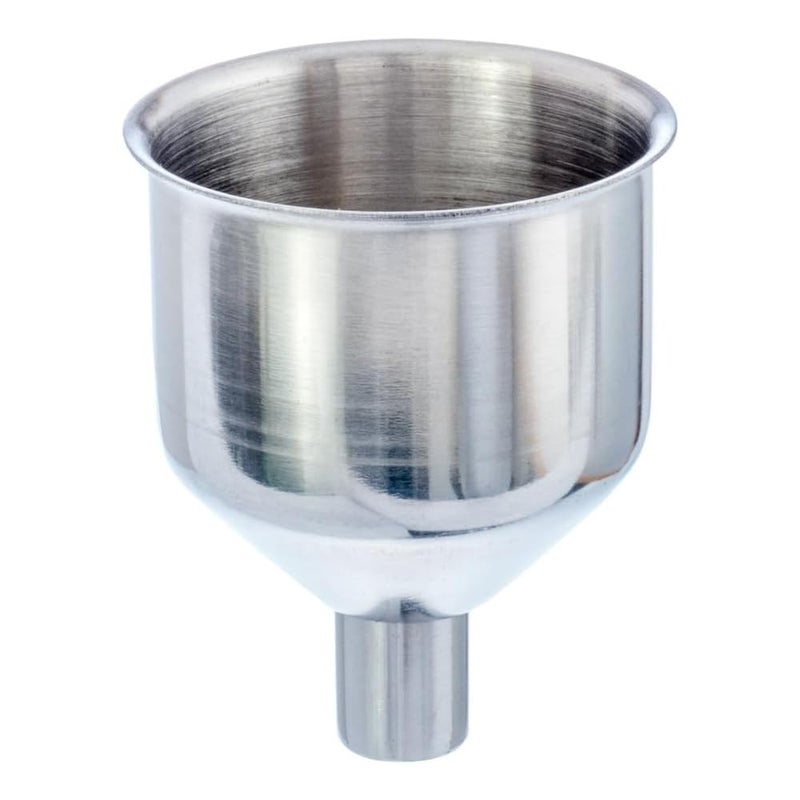 SE Stainless Steel Funnel for Flasks Bottles and Mini Bottles Small Steel Drink Funnel for Filling Drinking Liquor Flask Transferring Oil Juice Milk HQ93 - Image 1