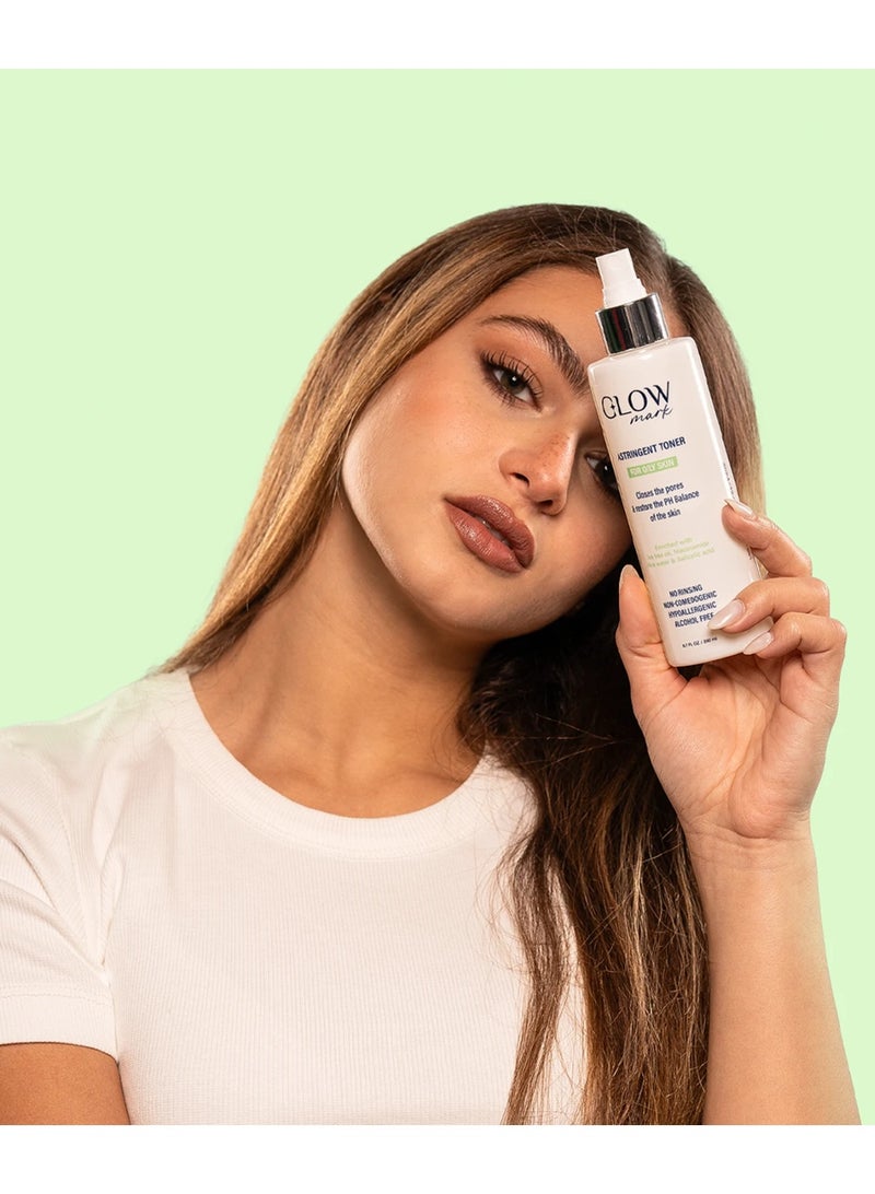 جلو تونر قابض للبشرة الدهنية - 200 مل - Image 2