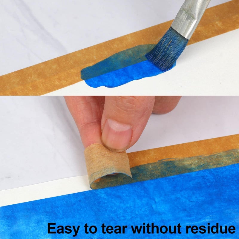 ١٢ لفة شريط لاصق ملون، ١٫٨ سم × ١٣ م، متعدد الألوان، مقاوم للماء، شريط لاصق للأعمال اليدوية، لوازم فنية للأطفال، شريط ملون للرسم على الجدران، تغليف الهدايا، ورق سجل القصاصات - Image 5