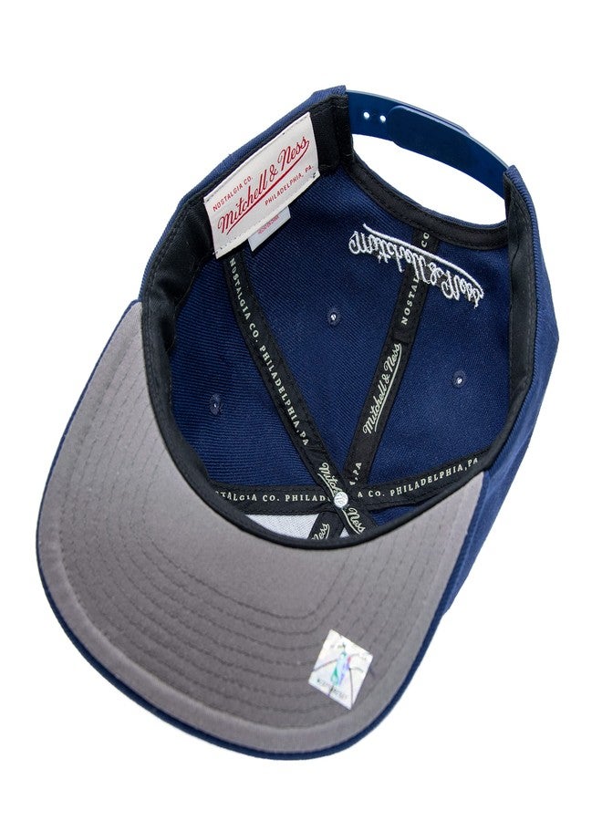 Mitchell & Ness Minnesota Timberwolves Team Ground 2.0 Snapback Hat Cap - Navy - Image 2