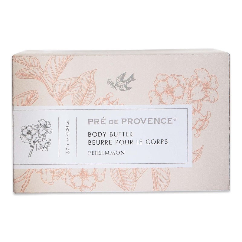 Pre de Provence Collection Shea Butter Enriched Body Butter Soothing Hydrating Emollient Cream Body Moisturizer for Women 67 Fl Oz Persimmon - Image 2