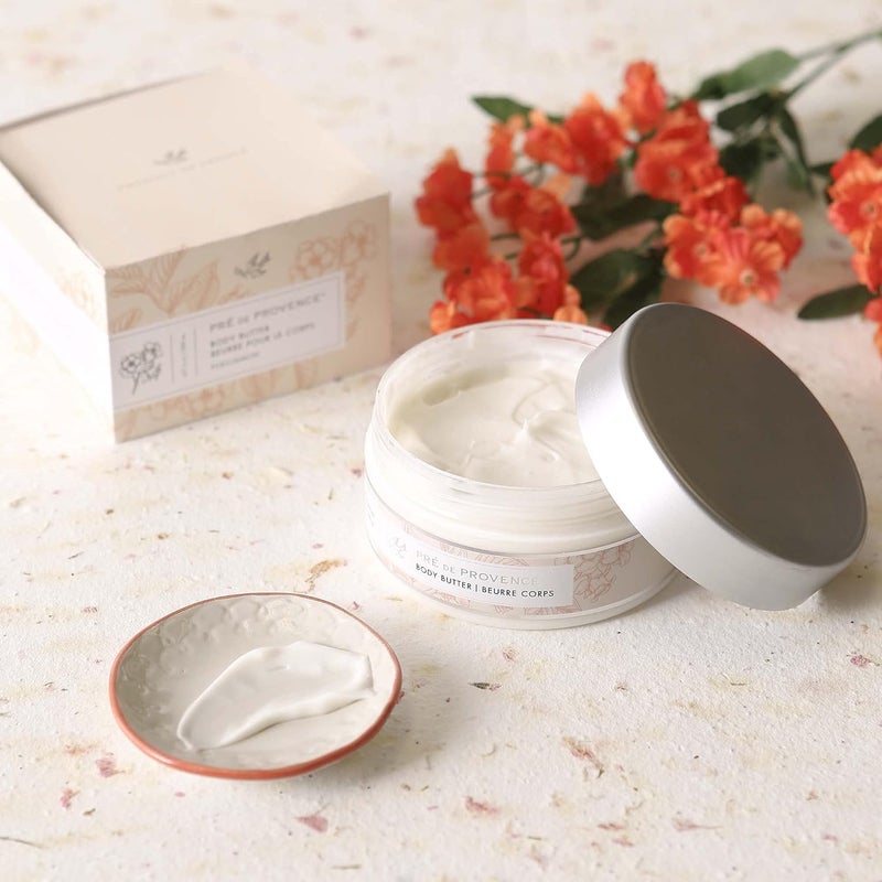 Pre de Provence Collection Shea Butter Enriched Body Butter Soothing Hydrating Emollient Cream Body Moisturizer for Women 67 Fl Oz Persimmon - Image 3