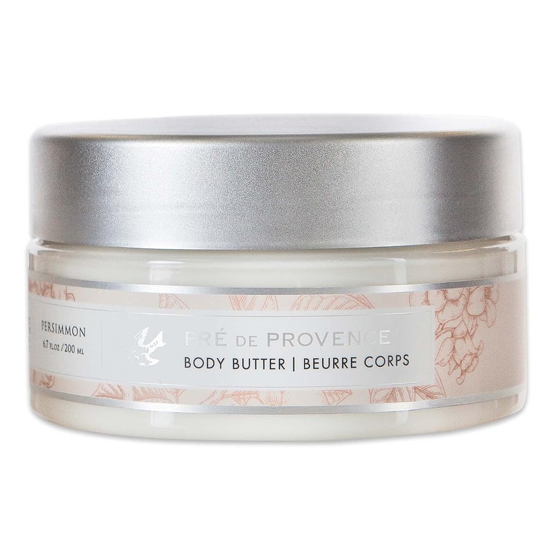 Pre de Provence Collection Shea Butter Enriched Body Butter Soothing Hydrating Emollient Cream Body Moisturizer for Women 67 Fl Oz Persimmon - Image 1
