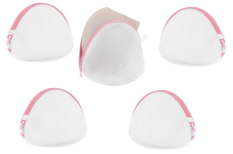 PRAMANTA 5Pcs Mesh Bags for Washing Machine Double Layer Laundry Clothes Protector Pouch Undergarment Washing Bag - Image 1