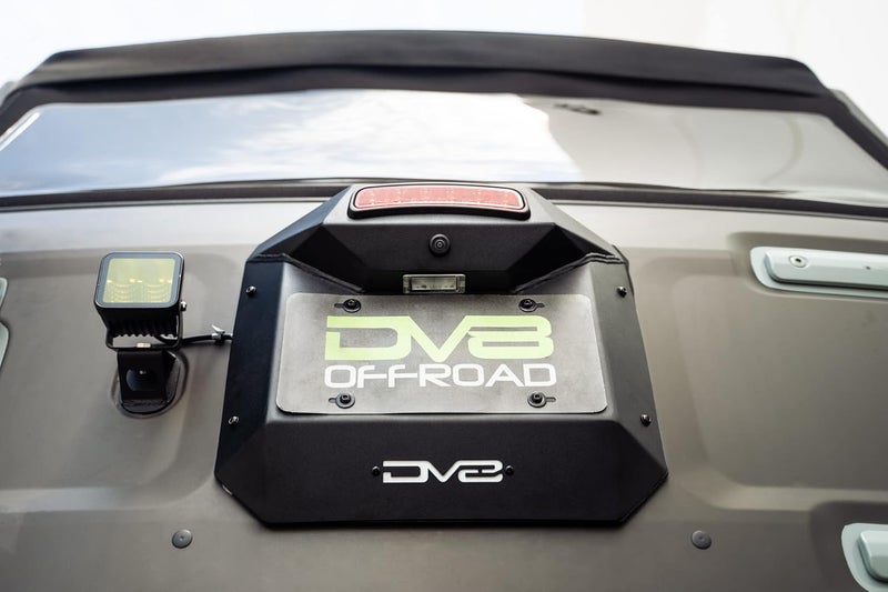 DV8 Offroad Spare Tire Delete for 2021-2023 Ford Bronco - Integrates Backup Camera, Third Brake Light, & License Plate Light - Image 4