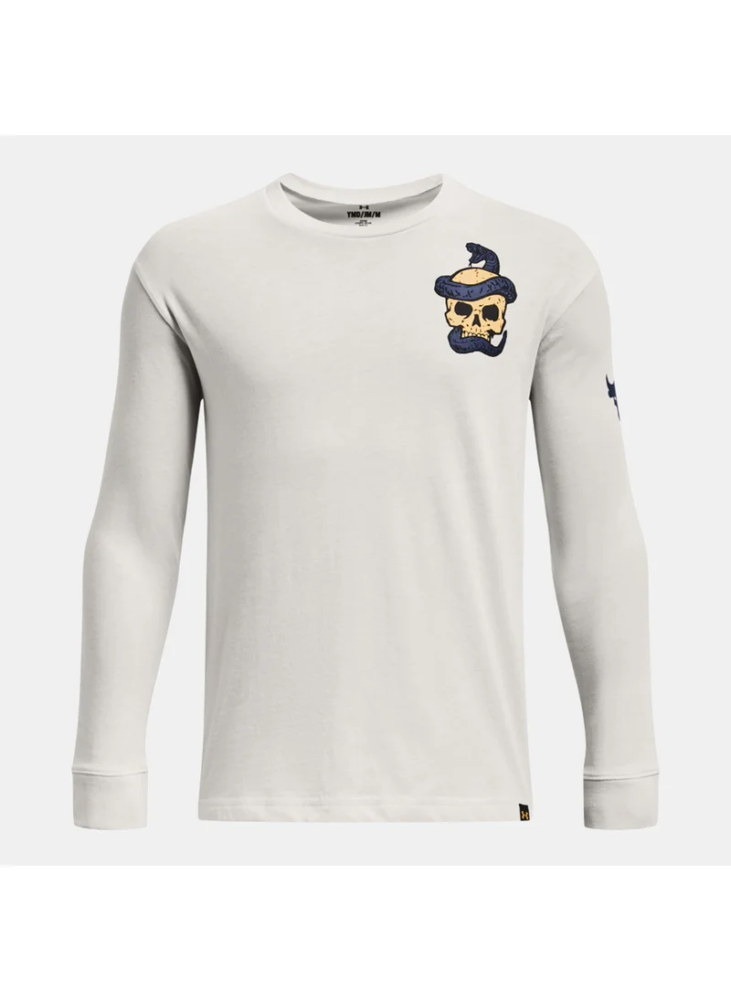 اندر ارمور Kids' Project Rock Cobra Long Sleeve T-Shirt