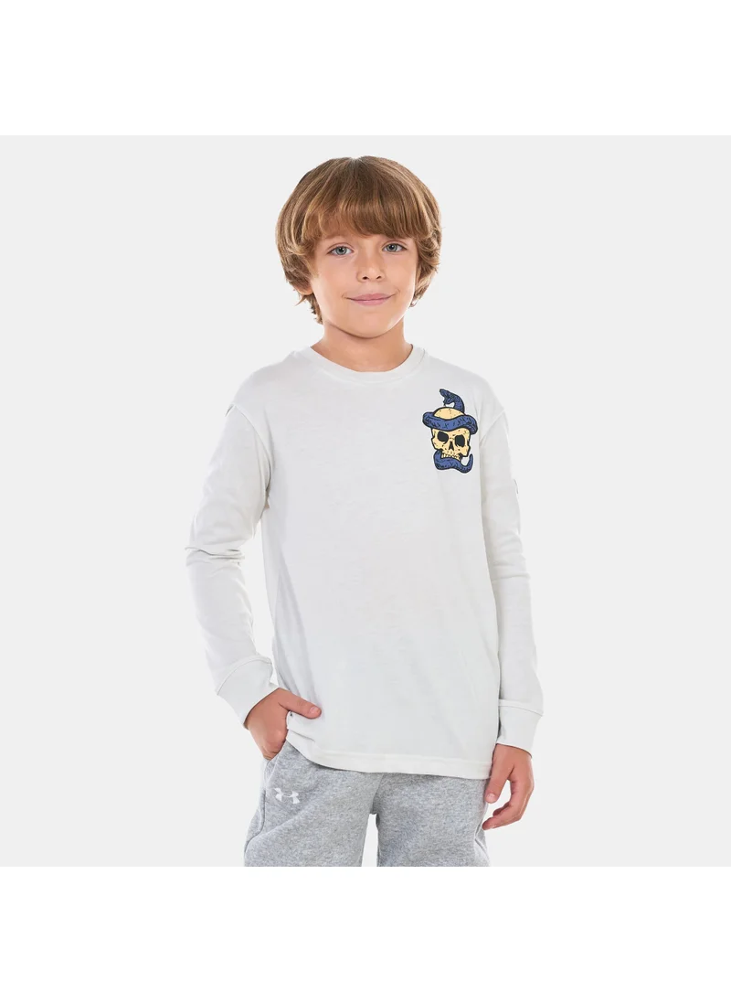 اندر ارمور Kids' Project Rock Cobra Long Sleeve T-Shirt