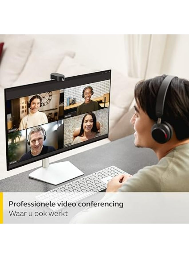 جابرا كاميرا مؤتمرات الفيديو PanaCast 20 بدقة 4K - حل فيديو شخصي مرن مع توصيل وتشغيل وكاميرا ويب مزودة بتقنية الذكاء الاصطناعي بدقة 4K Ultra-HD، تكبير ذكي وتحسين الإضاءة - Image 3