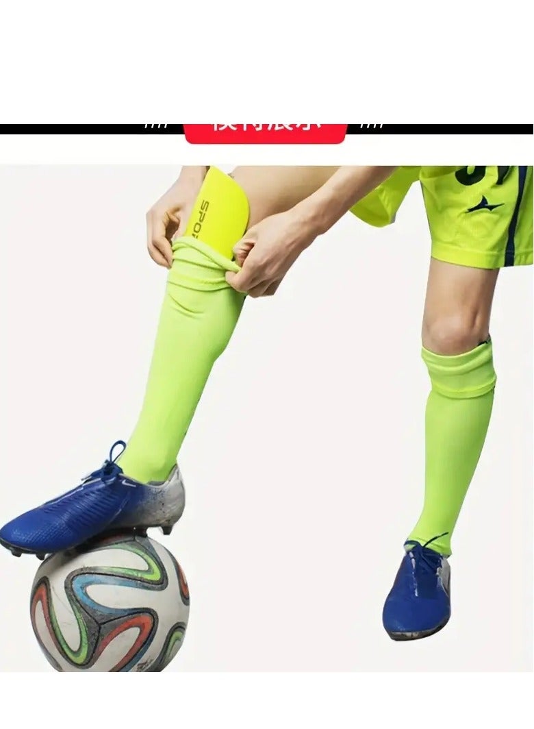 Spall 1pair Protective Soccer Shin Guards for Adults and Students - Reduce Injuries and Shock with Shin Pads for Football Training - Image 2