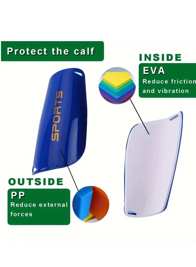Spall 1pair Protective Soccer Shin Guards for Adults and Students - Reduce Injuries and Shock with Shin Pads for Football Training - Image 5