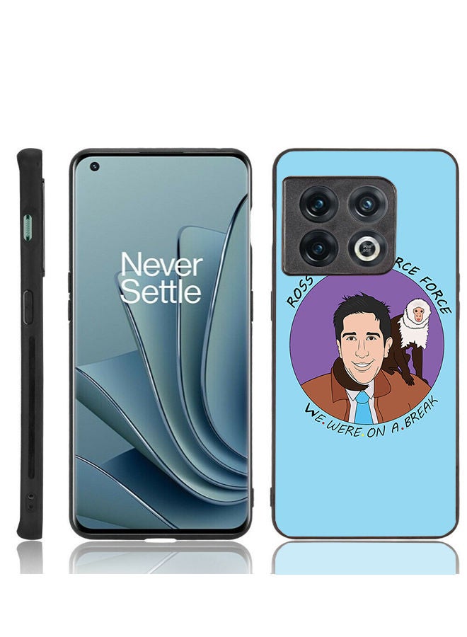 TPU Protection and Hybrid Rigid Clear Back Cover Case Ross for OnePlus 10 Pro