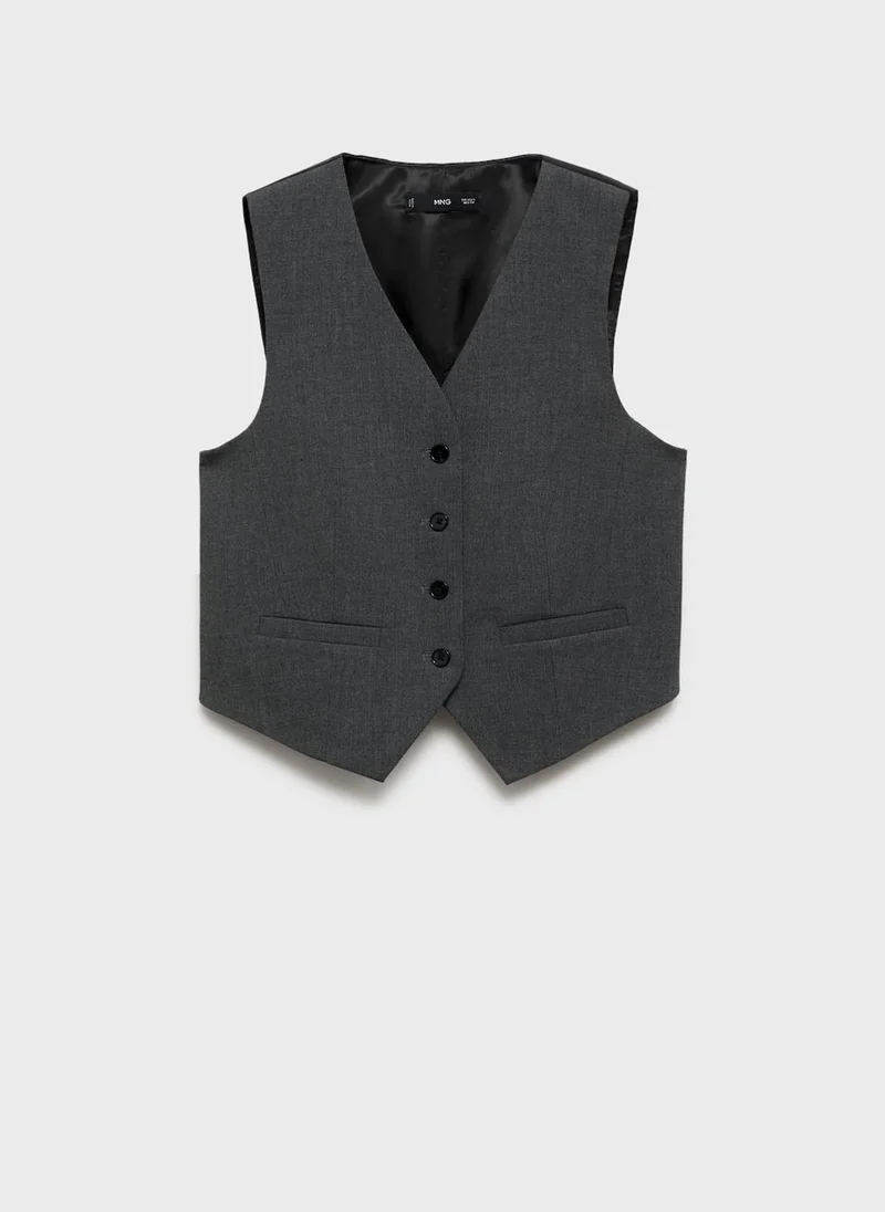 MANGO Casual Avola Waistcoat