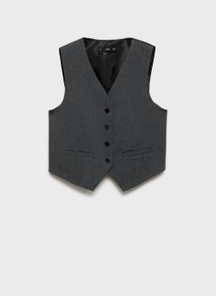 MANGO Casual Avola Waistcoat  - Image 4