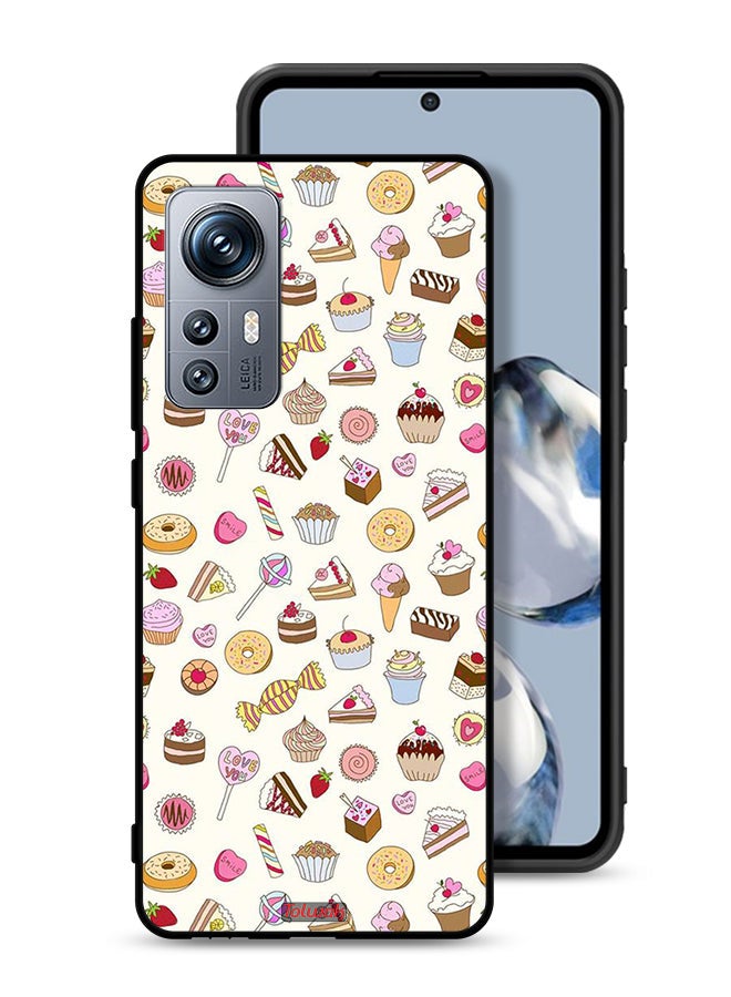 Tolwak Xiaomi 12S Protective Case Cover Pattern Of Favorite Items - Image 1