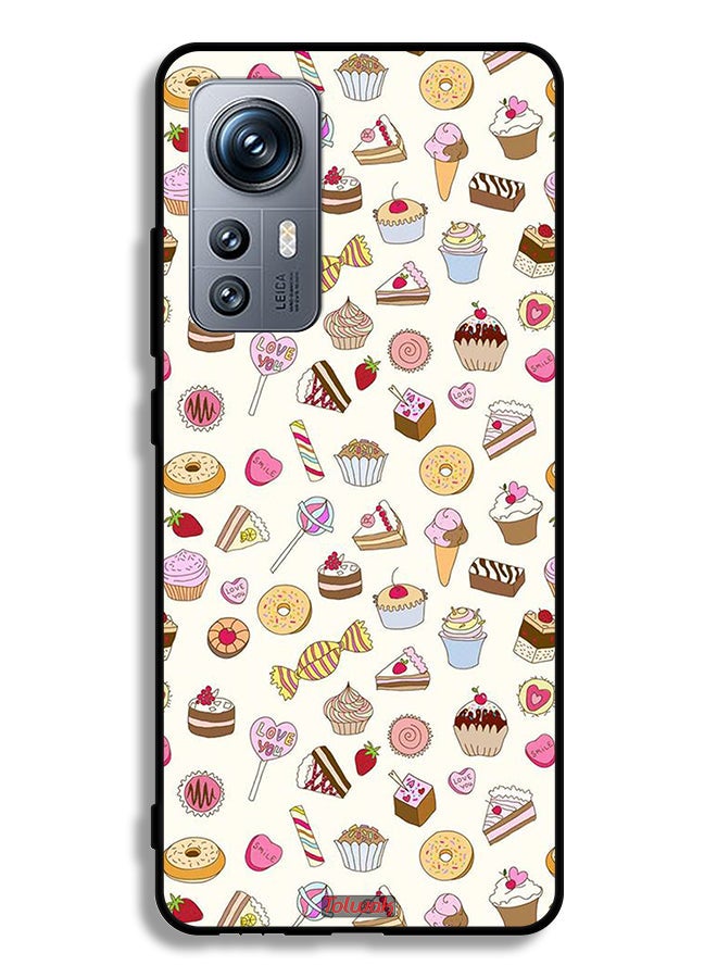 Tolwak Xiaomi 12S Protective Case Cover Pattern Of Favorite Items - Image 2