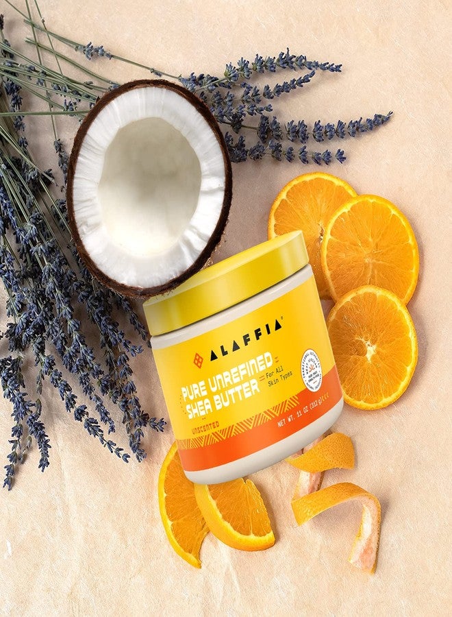 Alaffia Pure Unrefined Shea Butter, Unscented 2-Pack, 11 Oz Ea - Image 4